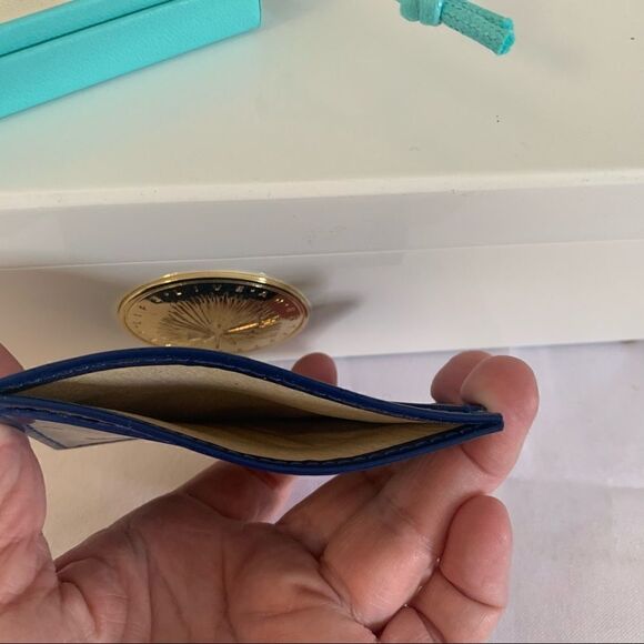 Tiffany & Co. Card Holder Wallet - Navy - Picture 8 of 8